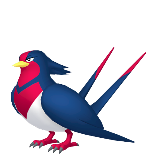 Swellow Pokemon Transparent Isolated PNG