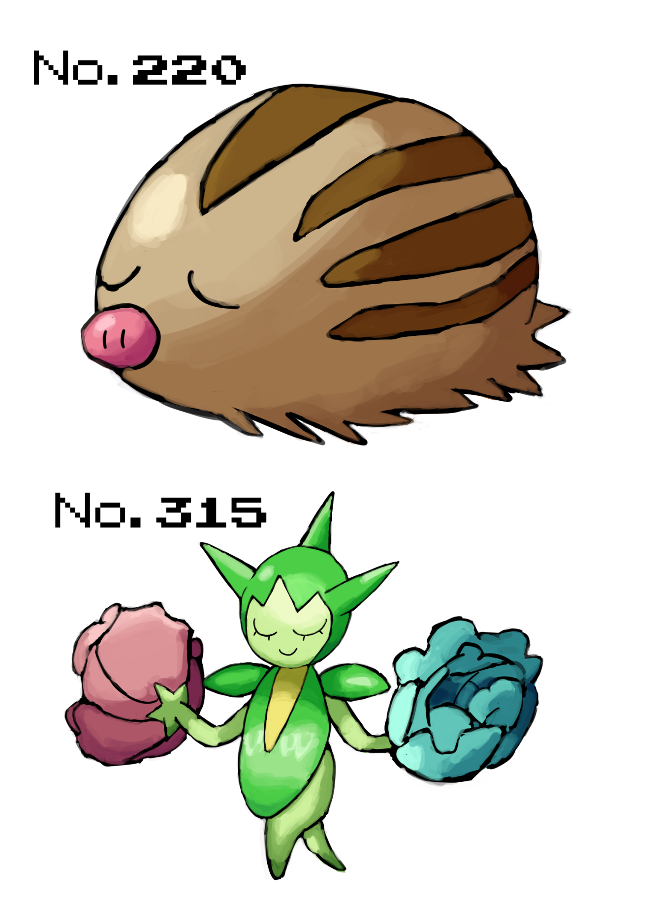 Swinub Pokemon PNG