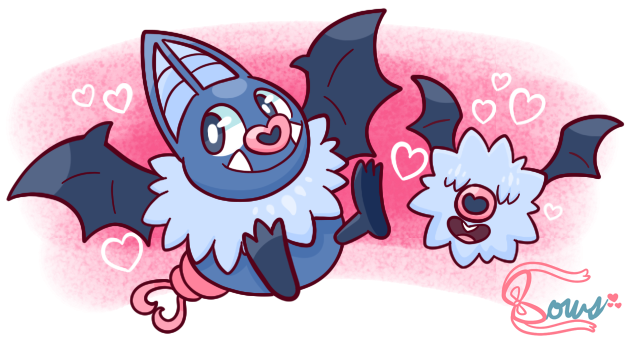 Swoobat Pokemon PNG Clipart