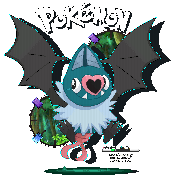 Swoobat Pokemon PNG Picture