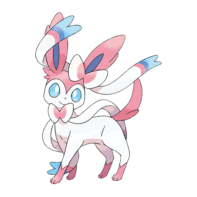 Sylveon Pokemon PNG Isolated HD