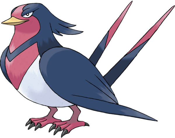 Taillow Pokemon PNG Isolated Photo