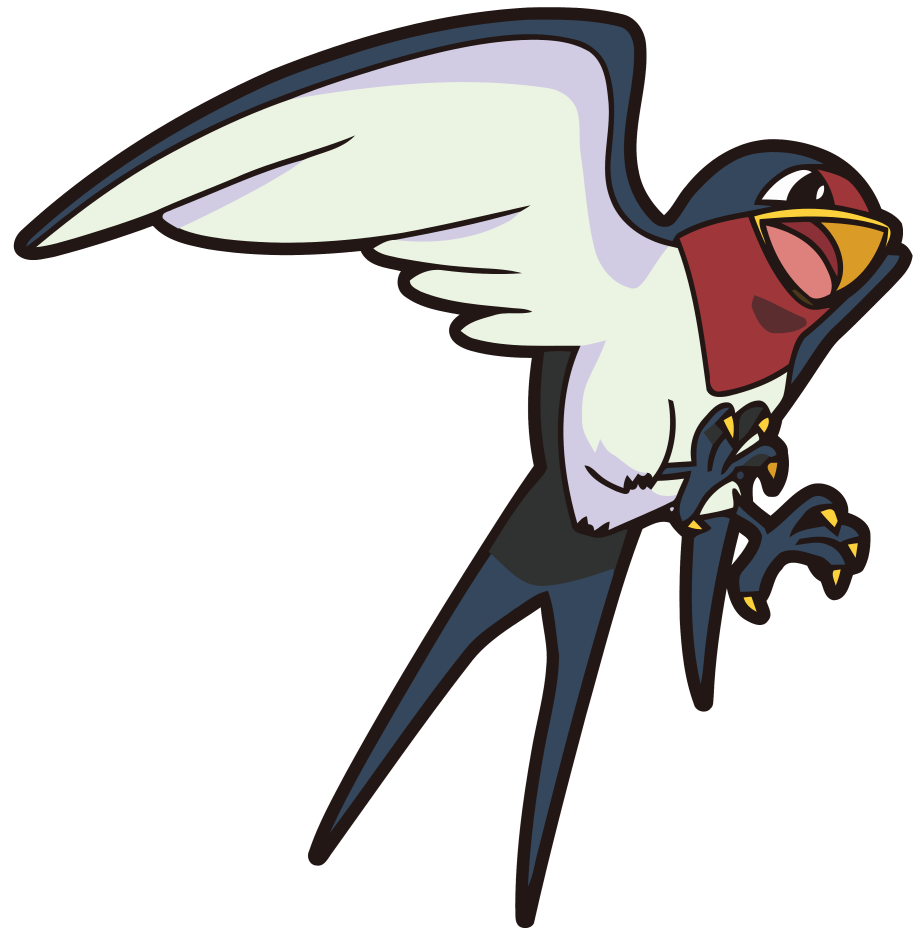 Taillow Pokemon PNG Isolated Pic
