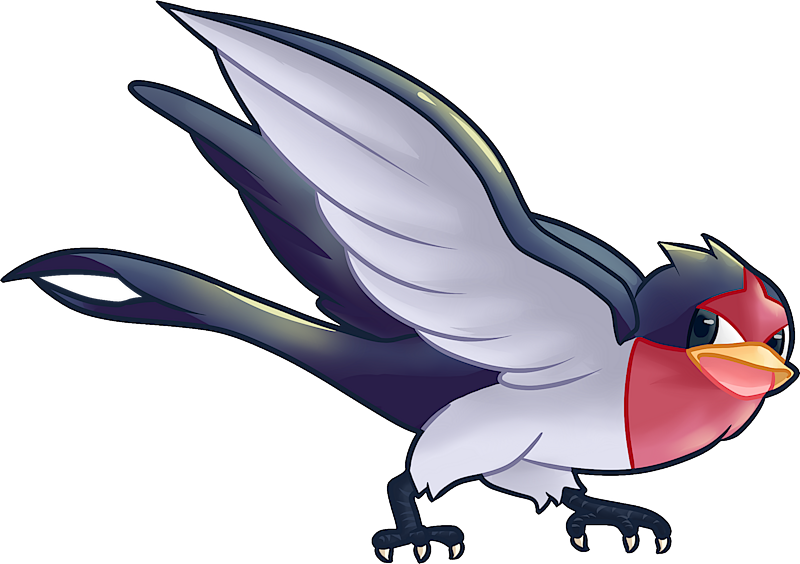 Taillow Pokemon PNG Isolated Picture