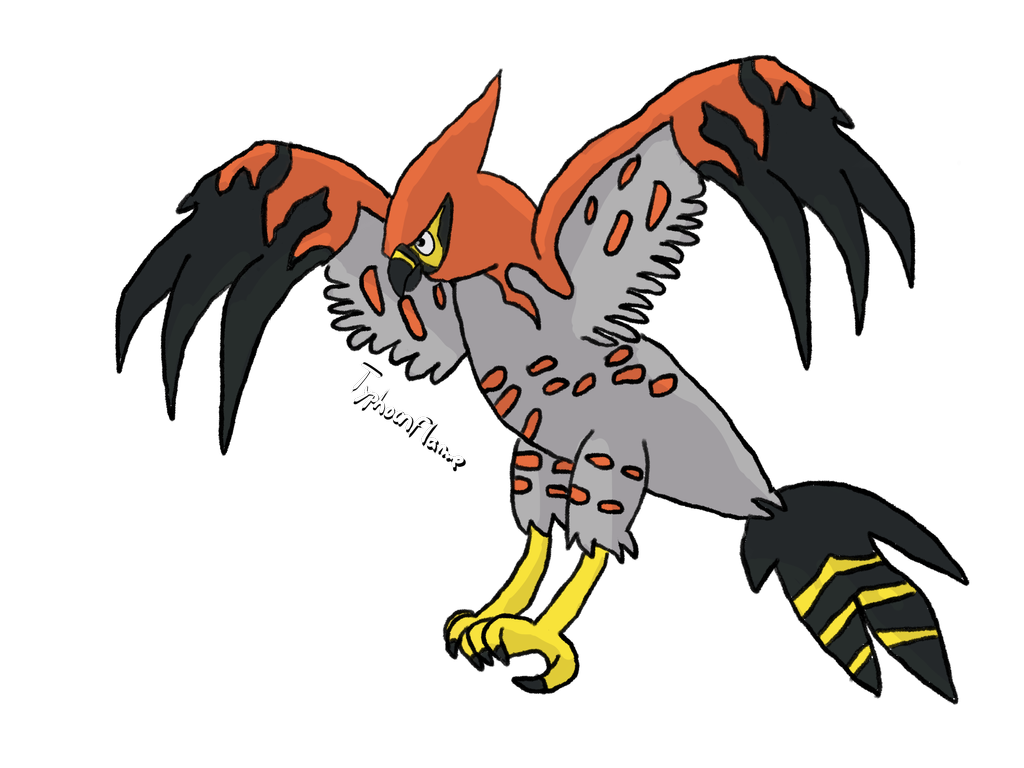 Talonflame Pokemon PNG HD Isolated
