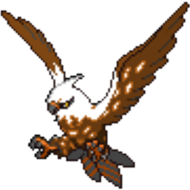 Talonflame Pokemon PNG Isolated HD