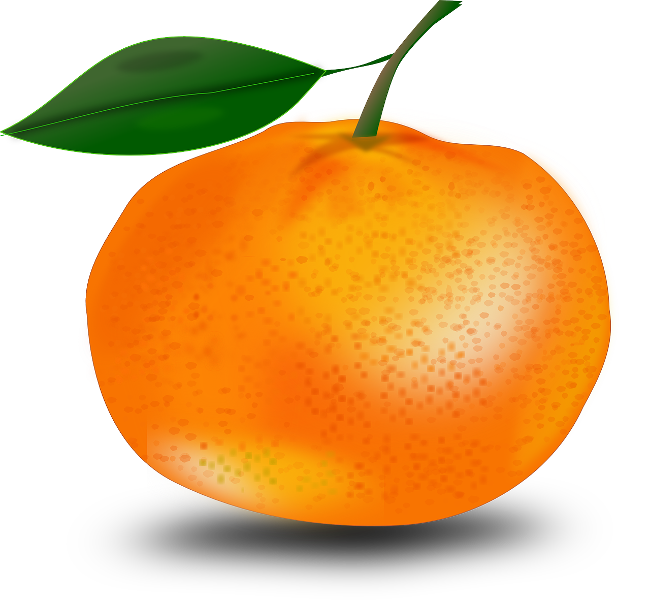 Tangerine PNG File