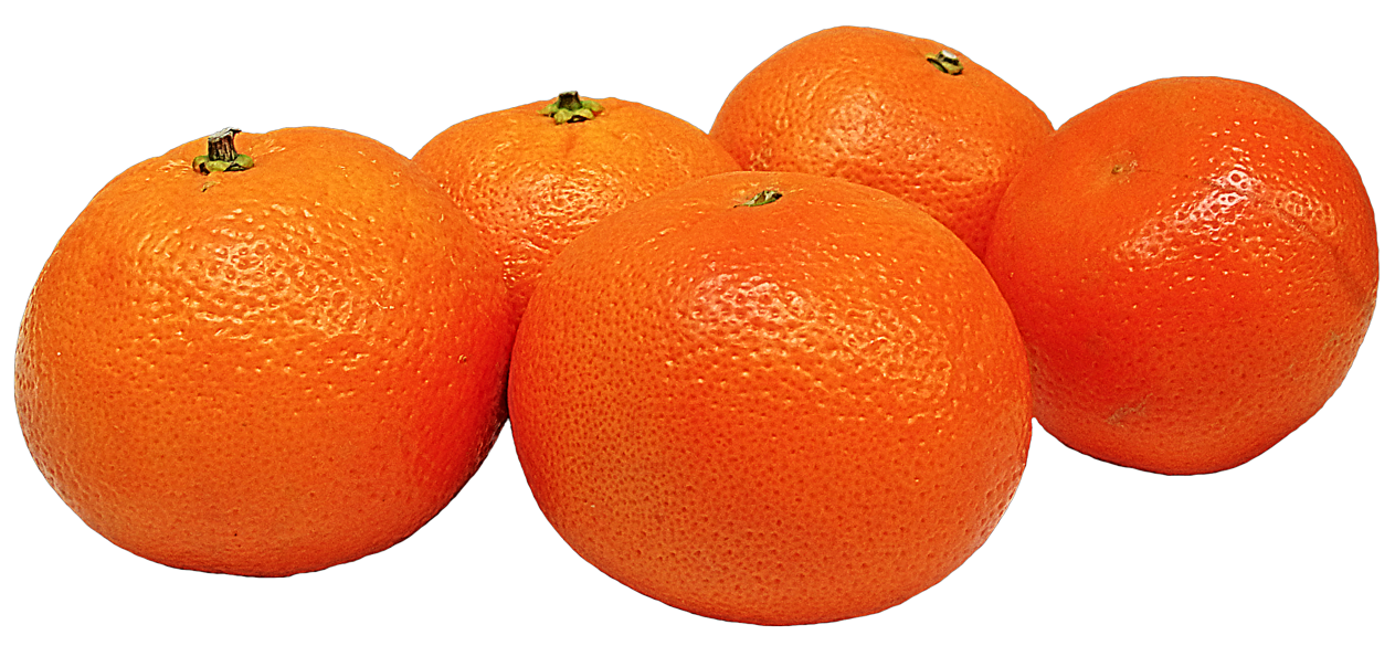 Tangerine PNG Isolated File