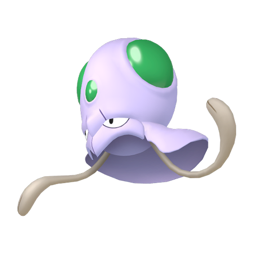 Tentacool Pokemon PNG Isolated Pic