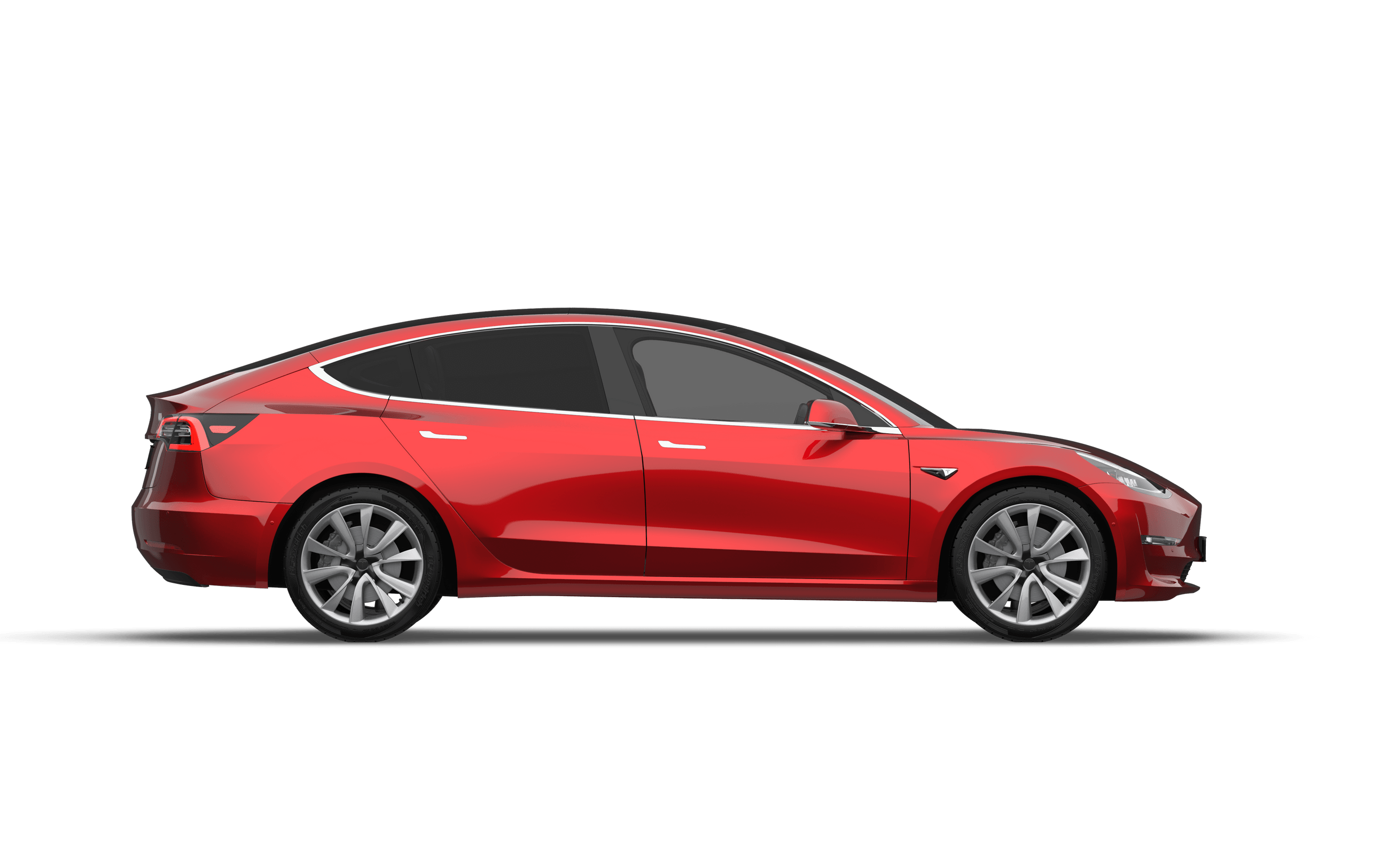 Tesla Model 3 PNG File