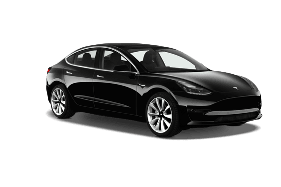 Tesla Model 3 PNG Isolated File