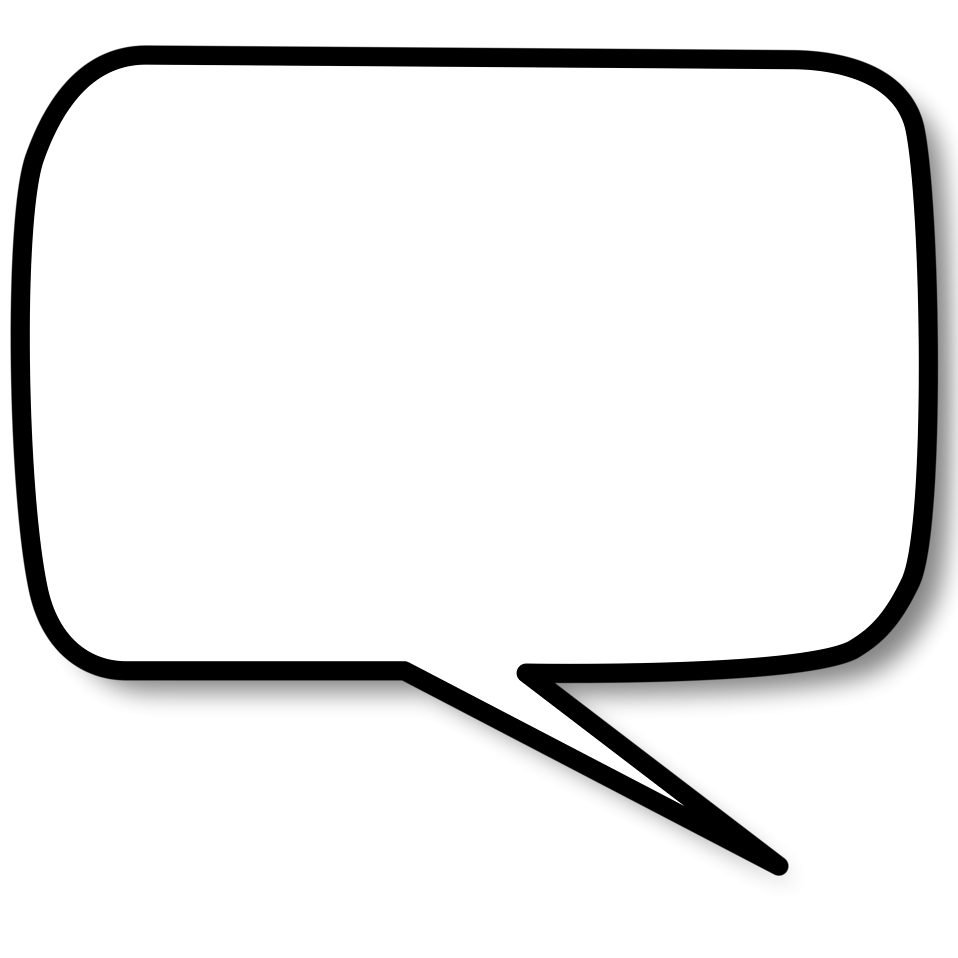 Text Bubble PNG HD