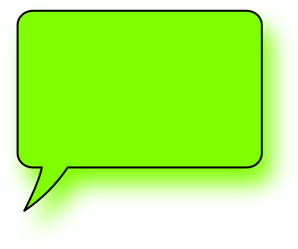 Text Bubble PNG Isolated Image