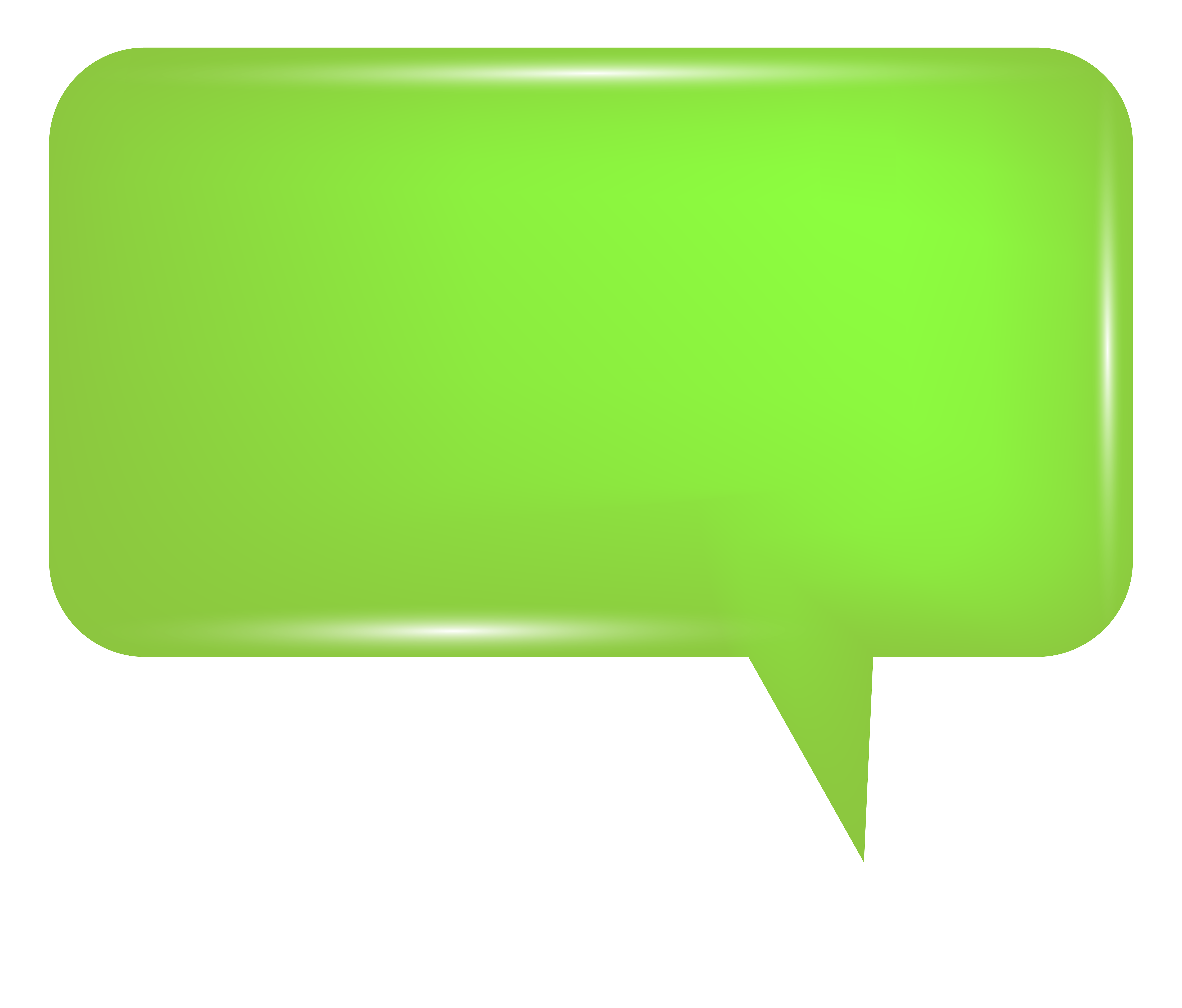 Text Bubble PNG Picture