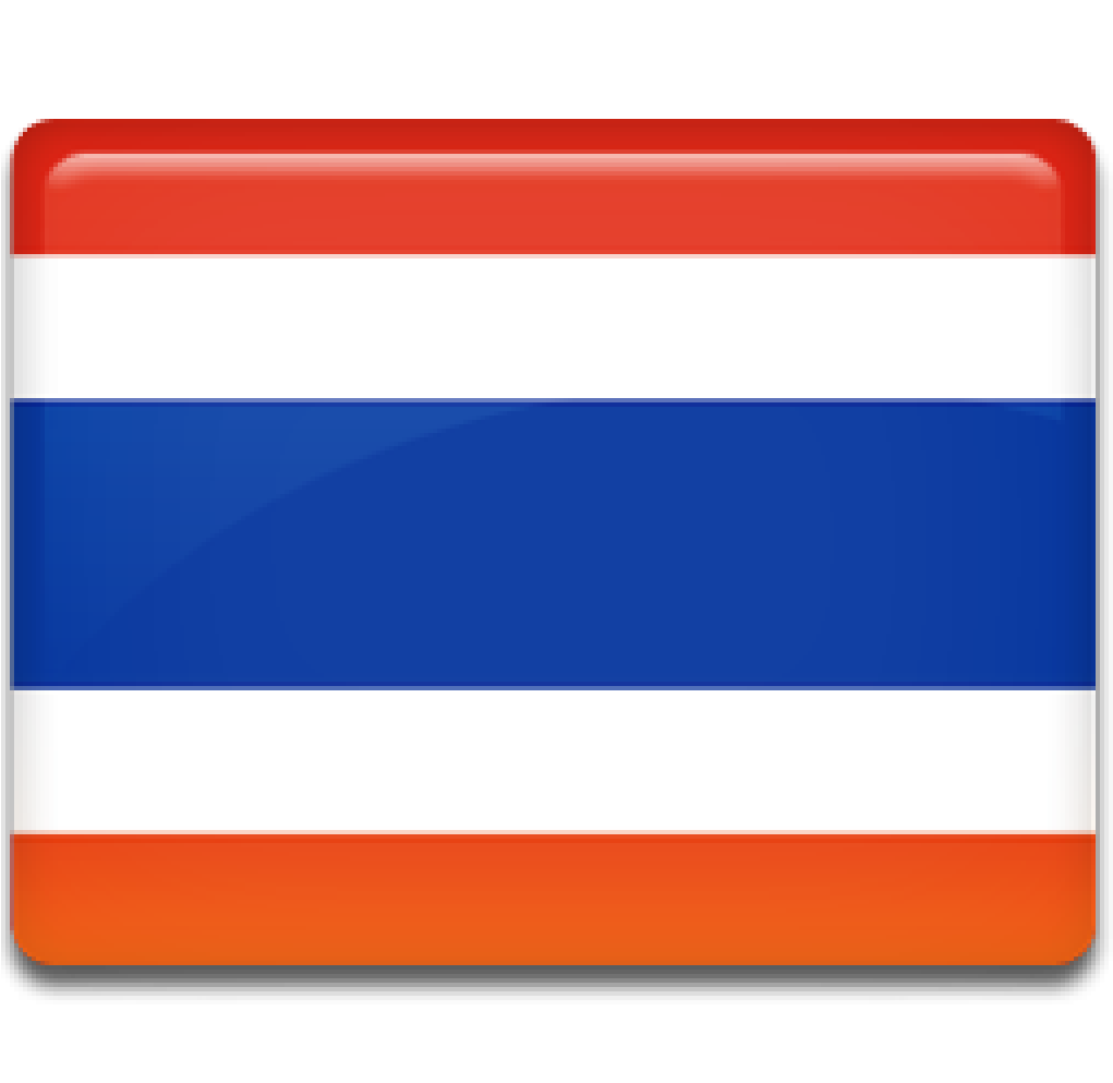 Thailand Flag PNG Isolated Image