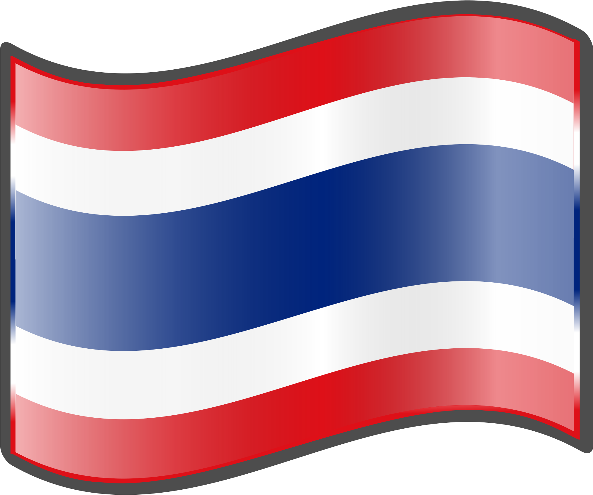 Thailand Flag PNG Isolated Photos