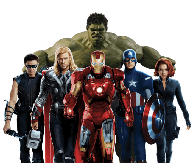 The Avengers PNG HD Isolated