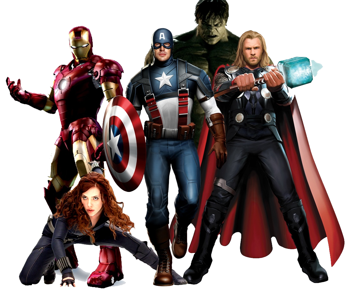 The Avengers PNG Isolated File