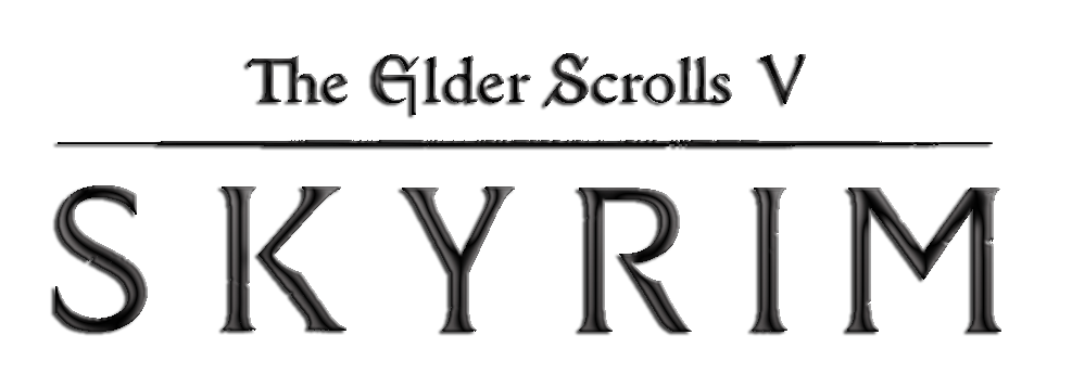 The Elder Scrolls V Skyrim Logo PNG Pic