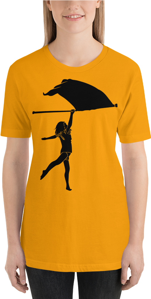The Girl’s T-Shirt PNG Isolated Image