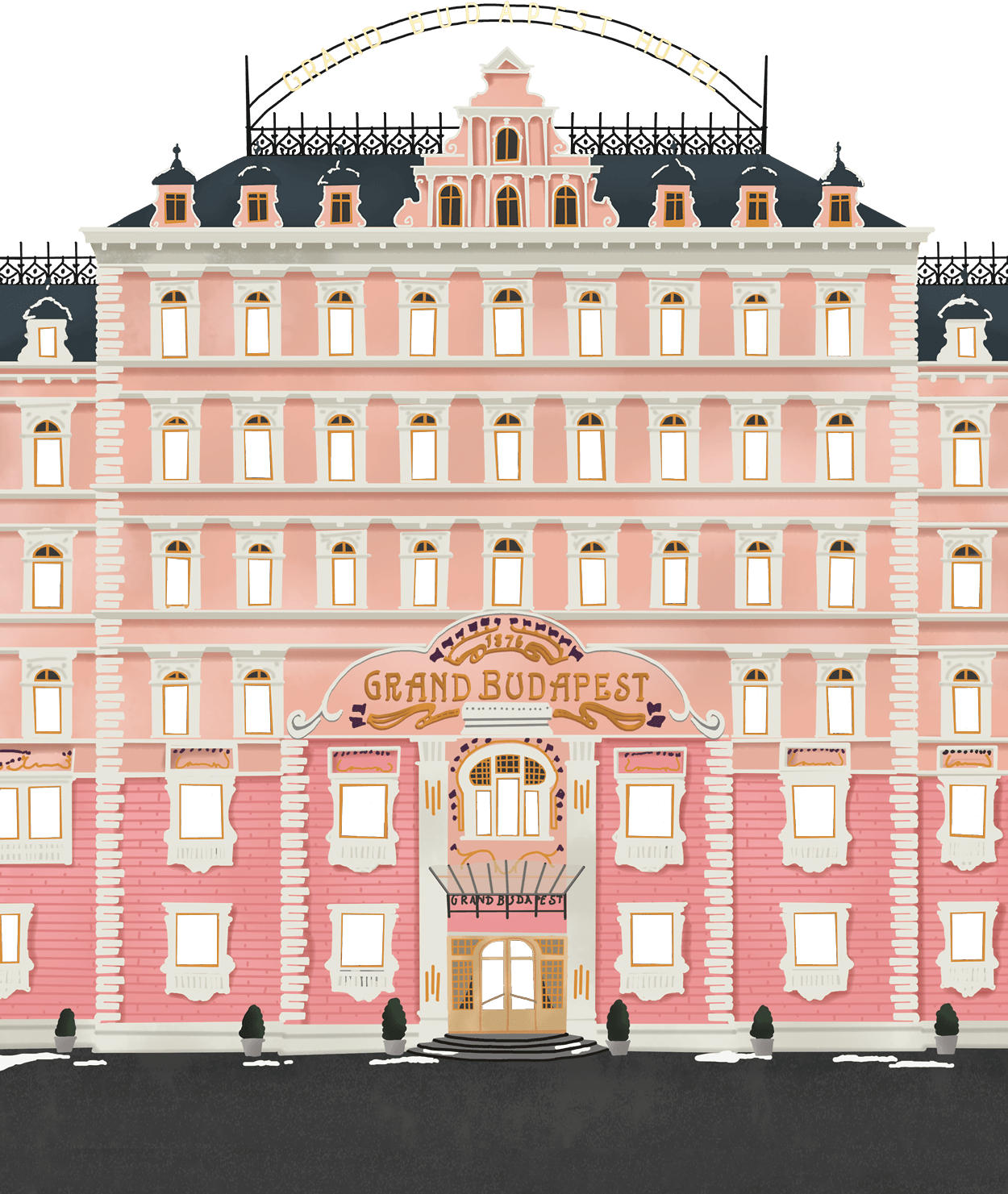 The Grand Budapest Hotel PNG Pic