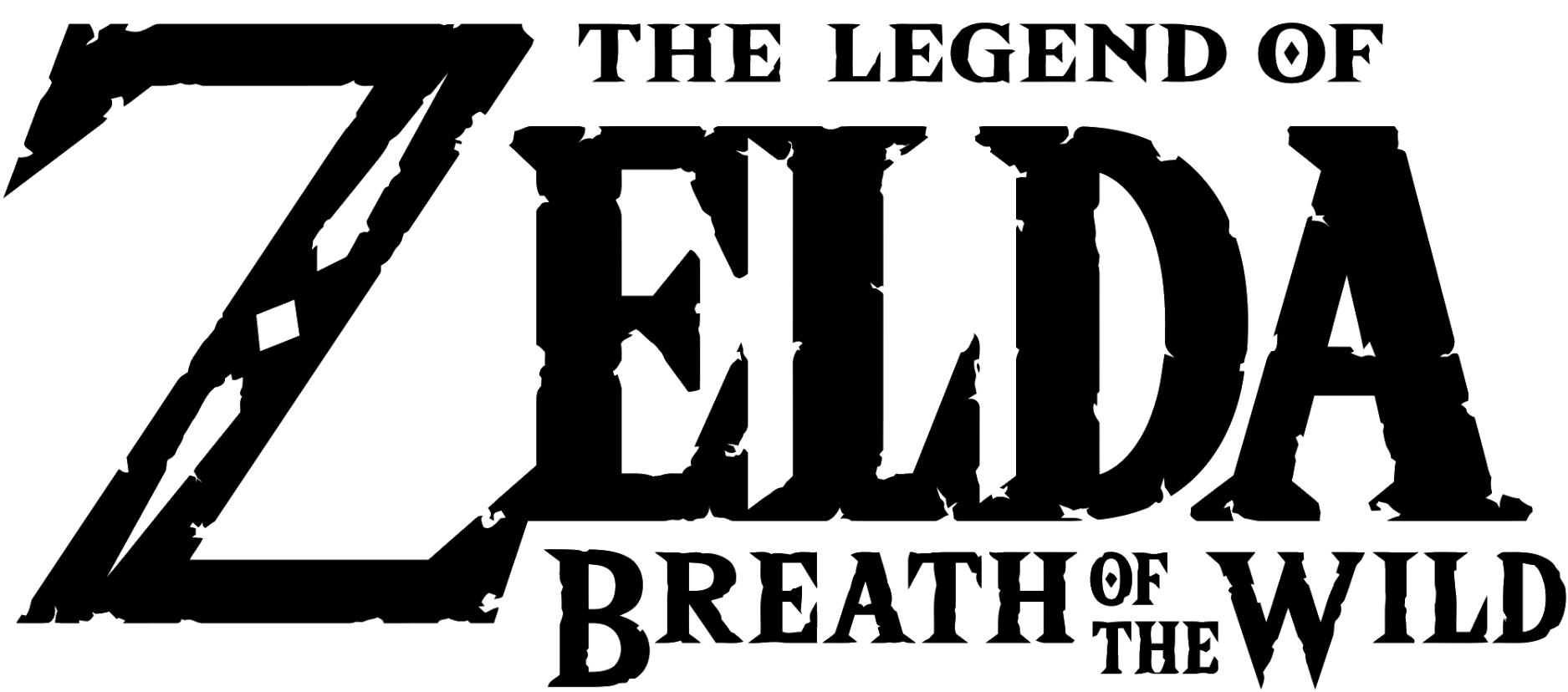 The Legend Of Zelda Breath Of The Wild Logo PNG Image