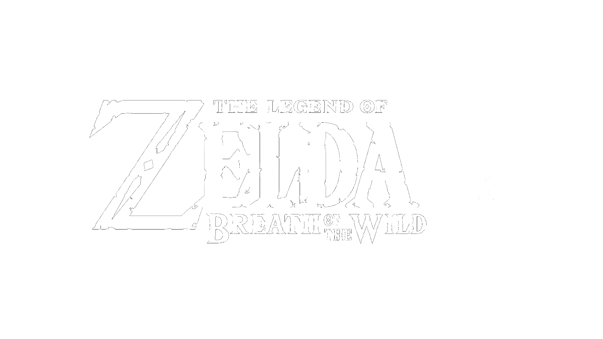 The Legend Of Zelda Breath Of The Wild Logo PNG