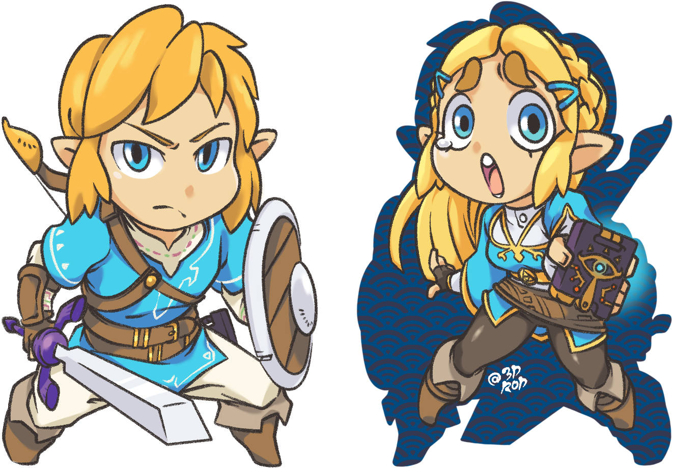 The Legend Of Zelda Breath Of The Wild PNG Isolated Photos