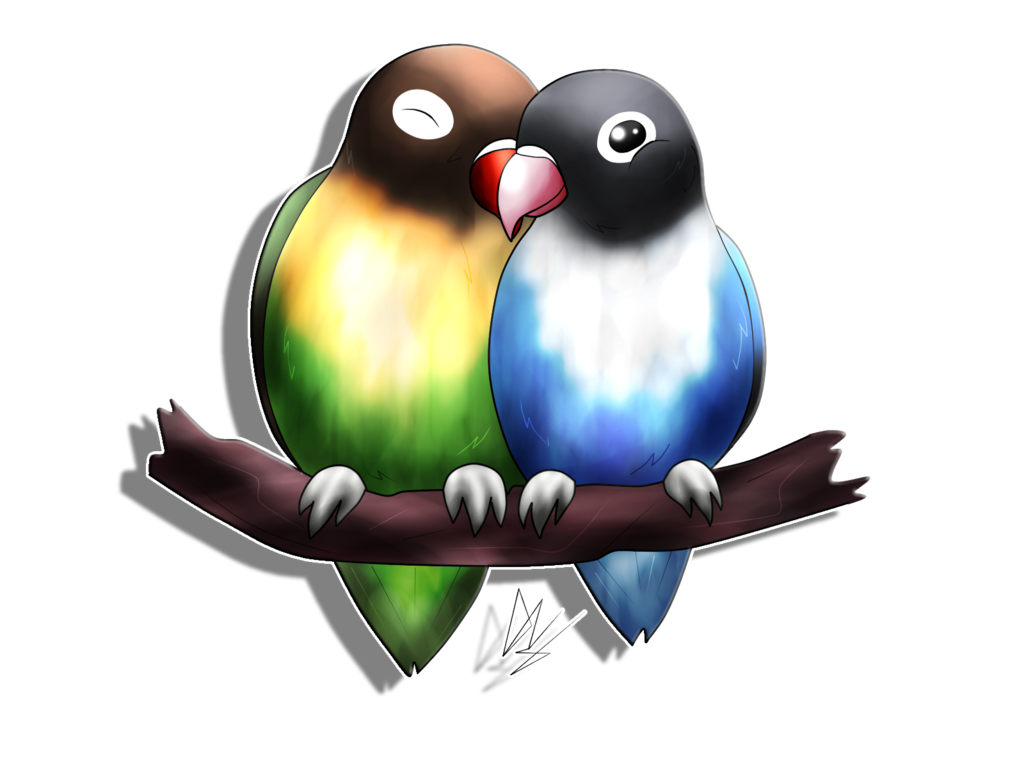 The Lovebirds PNG HD