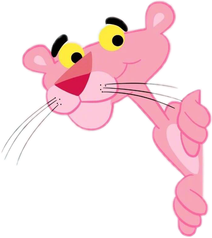 The Pink Panther PNG Isolated File