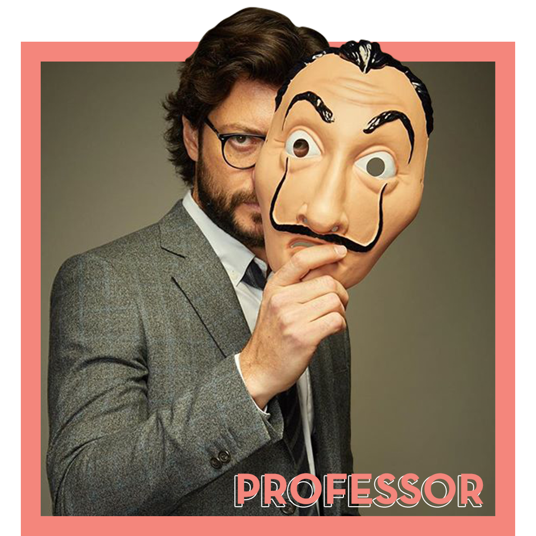 The Professor Money Heist PNG HD Isolated