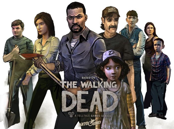 The Walking Dead Game PNG Background Image