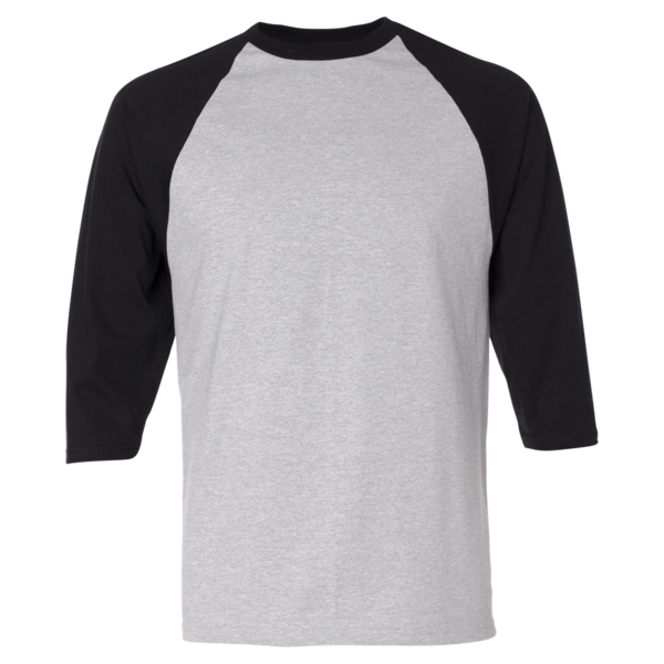 Three-Quarter Sleeves T-Shirt PNG Isolated Pic