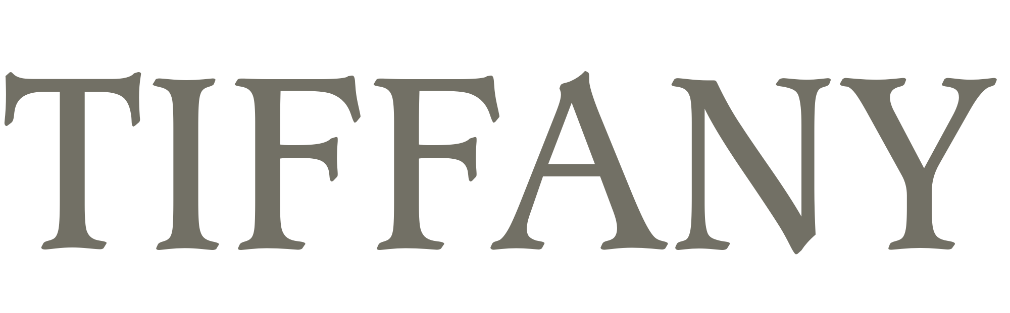 Tiffany Logo PNG
