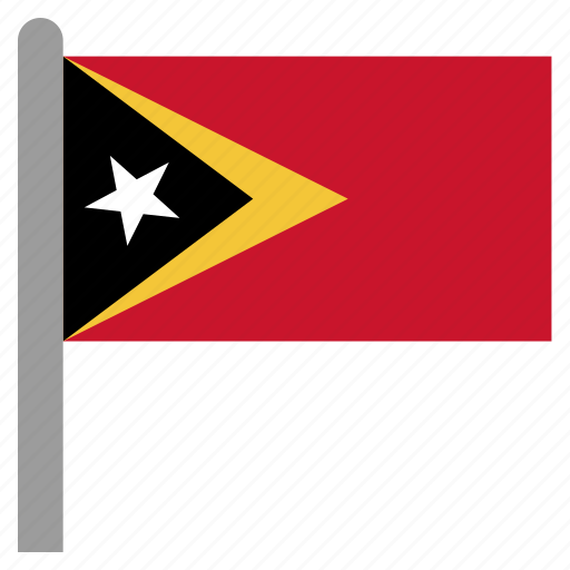 Timor-Leste Flag PNG Clipart