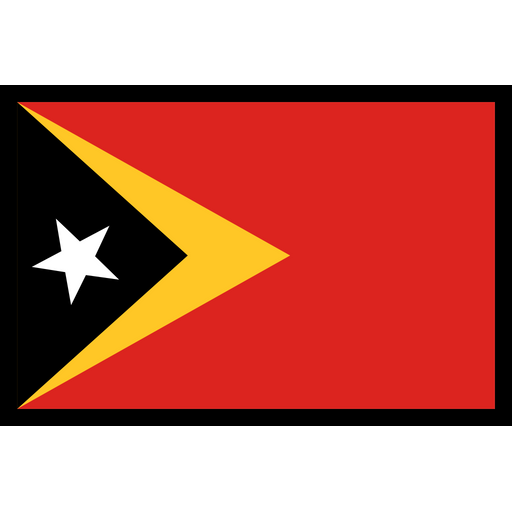 Timor-Leste Flag PNG HD