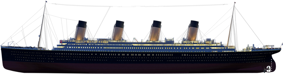 Titanic PNG Isolated Pic