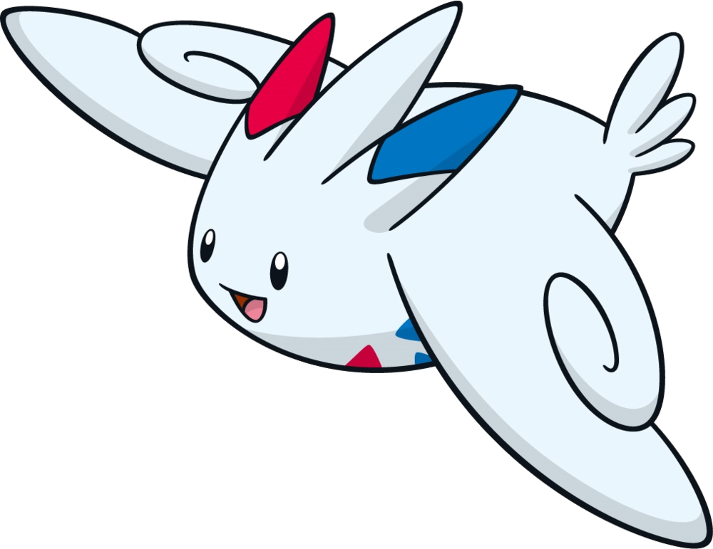 Togekiss Pokemon PNG Isolated Clipart
