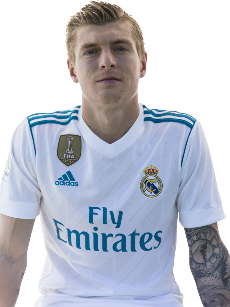 Toni Kroos PNG Isolated HD