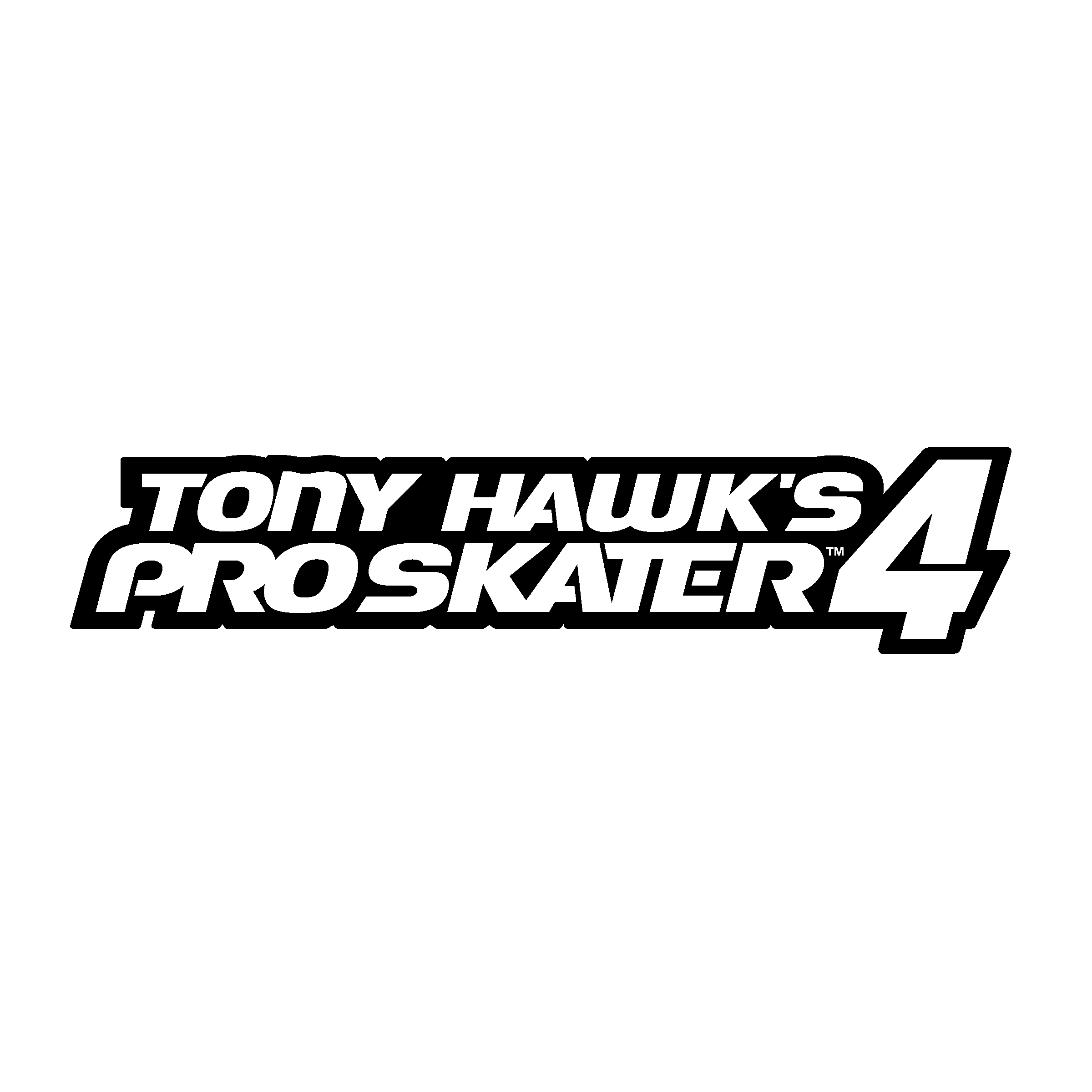 Tony Hawk’s Pro Skater 4 Logo PNG File