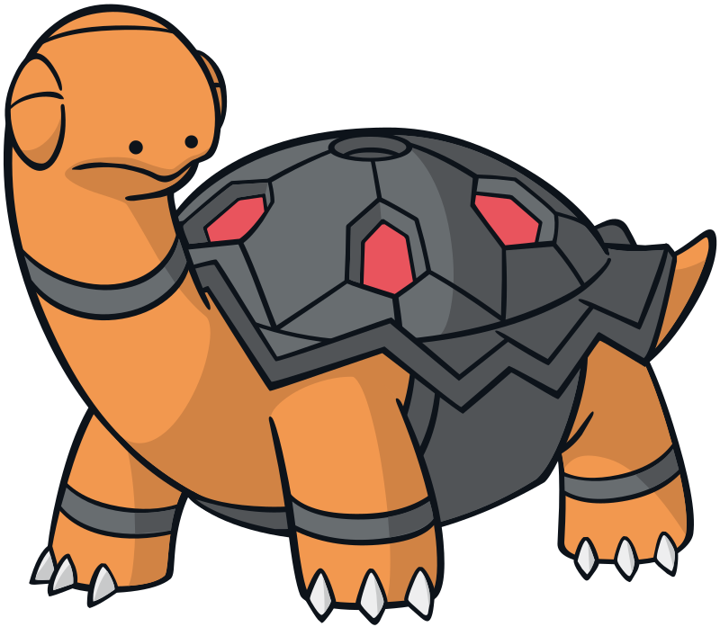 Torkoal Pokemon PNG Isolated Picture