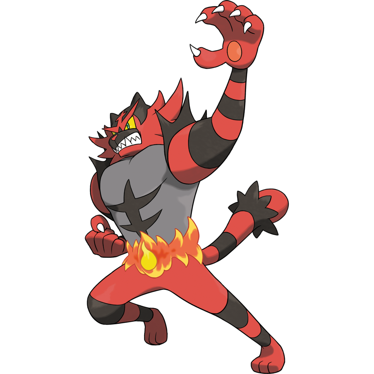 Torracat Pokemon PNG HD Isolated