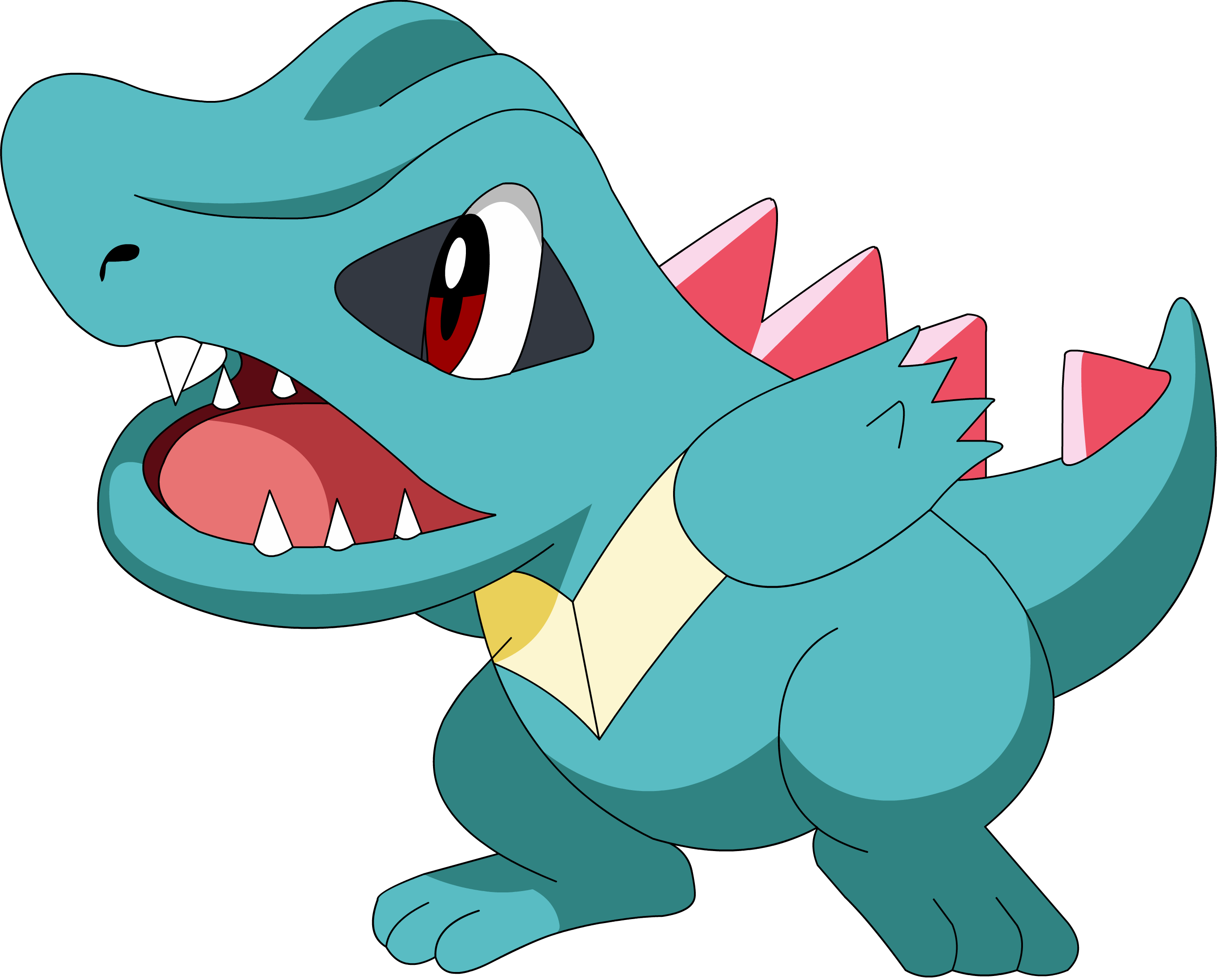 Totodile Pokemon PNG Clipart