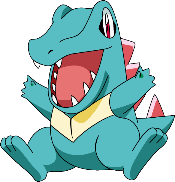 Totodile Pokemon PNG Isolated Free Download