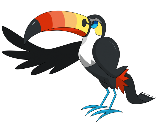 Toucannon Pokemon PNG Isolated HD