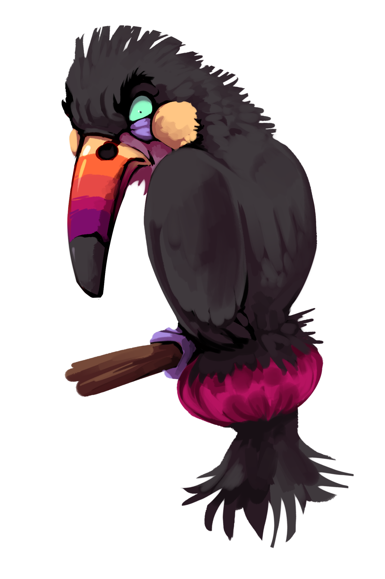 Toucannon Pokemon PNG Isolated Pic