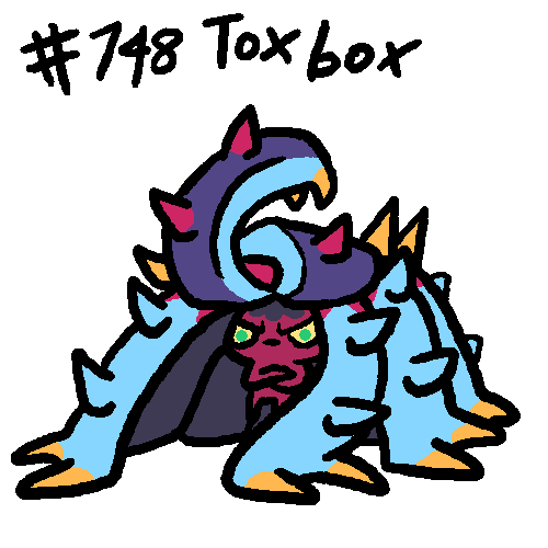 Toxapex Pokemon PNG Picture