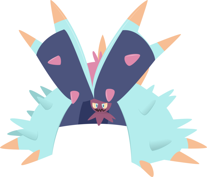 Toxapex Pokemon Transparent Images PNG