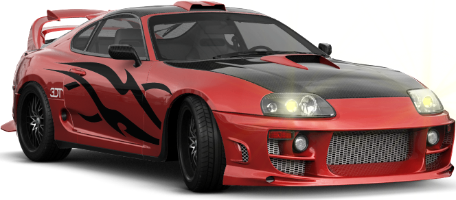 Toyota Supra PNG Isolated File