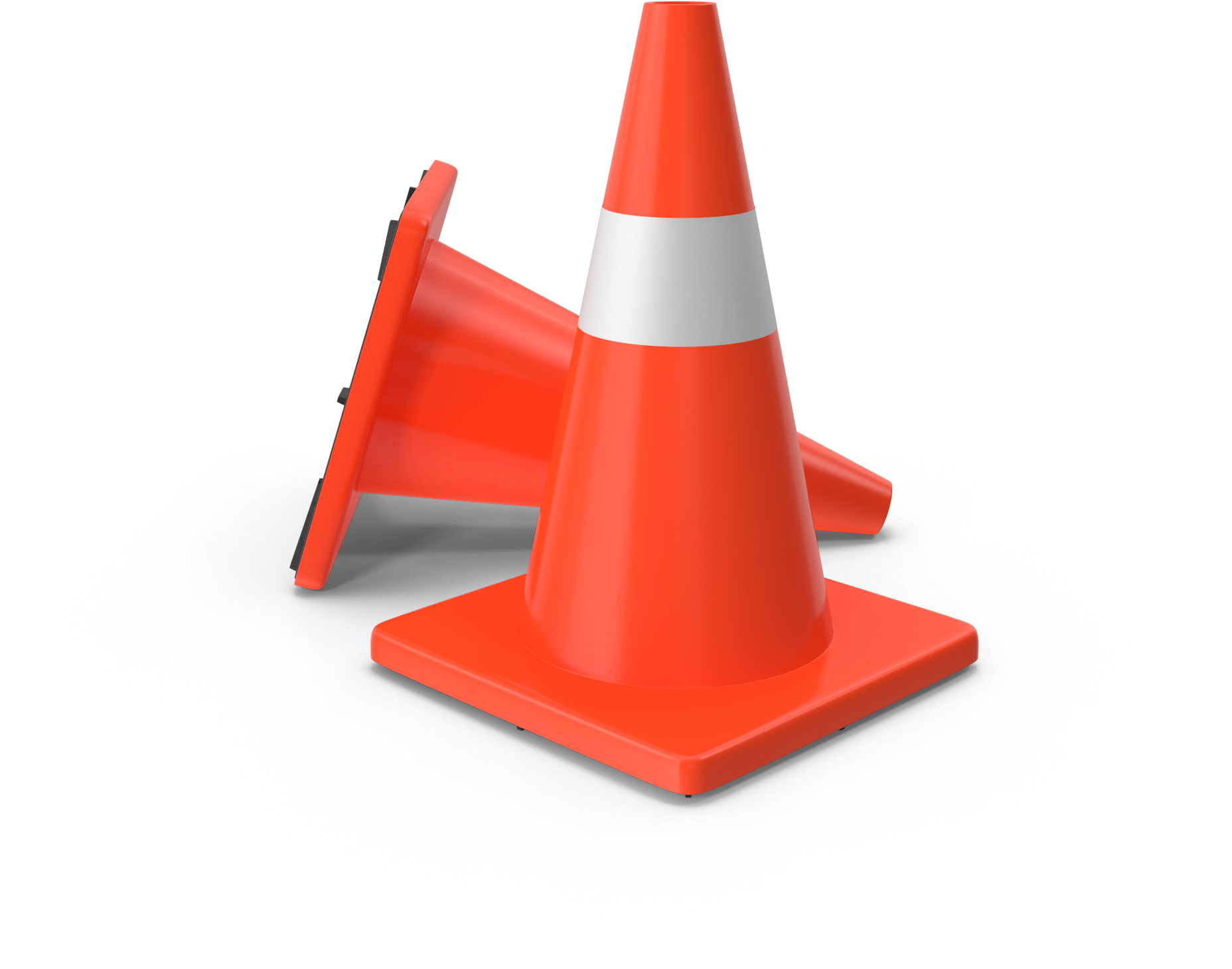 Traffic Cone Download PNG Isolated Image